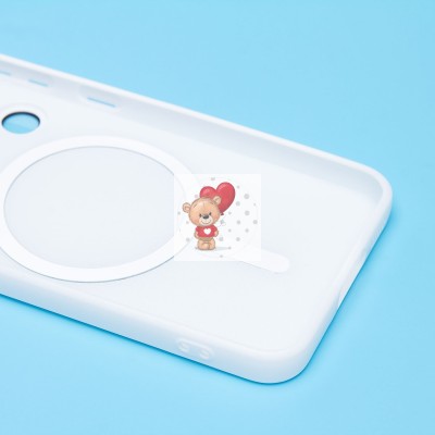 Чехол-накладка для Samsung Galaxy S23 (белый) - SM020 Matte SafeMag Чехол-накладка для Samsung Galaxy S23 (белый) - SM020 Matte SafeMag