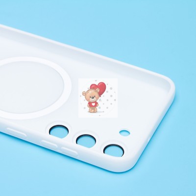 Чехол-накладка для Samsung Galaxy S23 (белый) - SM020 Matte SafeMag Чехол-накладка для Samsung Galaxy S23 (белый) - SM020 Matte SafeMag