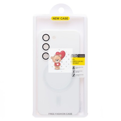 Чехол-накладка для Samsung Galaxy S23 (белый) - SM020 Matte SafeMag Чехол-накладка для Samsung Galaxy S23 (белый) - SM020 Matte SafeMag