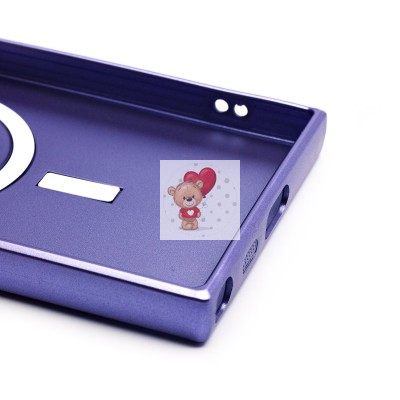 Чехол-накладка для Samsung Galaxy S24 Ultra (сиреневый) - SM020 Matte SafeMag Чехол-накладка для Samsung Galaxy S24 Ultra (сиреневый) - SM020 Matte SafeMag