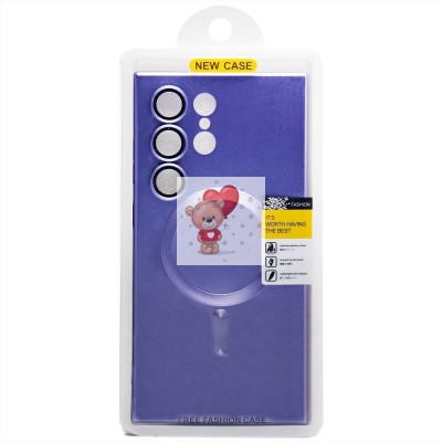 Чехол-накладка для Samsung Galaxy S24 Ultra (сиреневый) - SM020 Matte SafeMag Чехол-накладка для Samsung Galaxy S24 Ultra (сиреневый) - SM020 Matte SafeMag