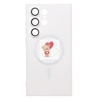 Чехол-накладка для Samsung Galaxy S24 Ultra (белый) - SM020 Matte SafeMag Чехол-накладка для Samsung Galaxy S24 Ultra (белый) - SM020 Matte SafeMag