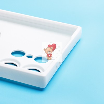 Чехол-накладка для Samsung Galaxy S24 Ultra (белый) - SM020 Matte SafeMag