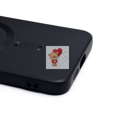 Чехол-накладка для Samsung Galaxy S24+ (черный) - SM020 Matte SafeMag