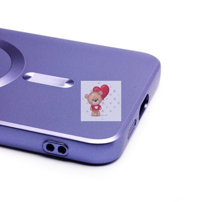 Чехол-накладка для Samsung Galaxy S24+ (сиреневый) - SM020 Matte SafeMag