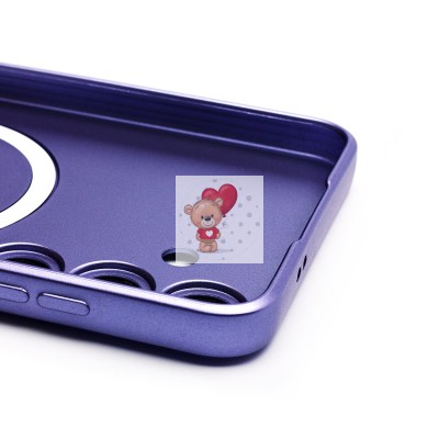 Чехол-накладка для Samsung Galaxy S24+ (сиреневый) - SM020 Matte SafeMag