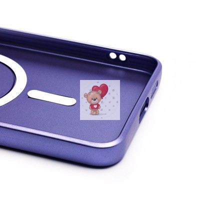 Чехол-накладка для Samsung Galaxy S24+ (сиреневый) - SM020 Matte SafeMag