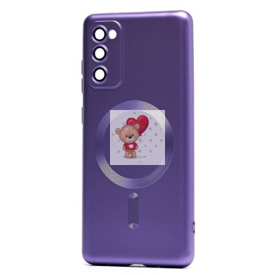 Чехол-накладка для Samsung G780 Galaxy S20FE (сиреневый) - SM020 Matte SafeMag