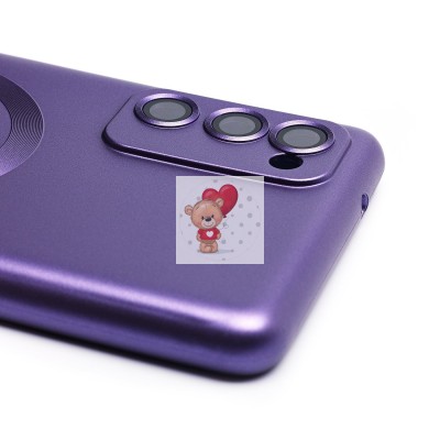 Чехол-накладка для Samsung G780 Galaxy S20FE (сиреневый) - SM020 Matte SafeMag