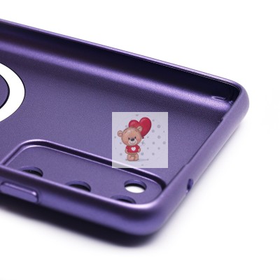 Чехол-накладка для Samsung G780 Galaxy S20FE (сиреневый) - SM020 Matte SafeMag