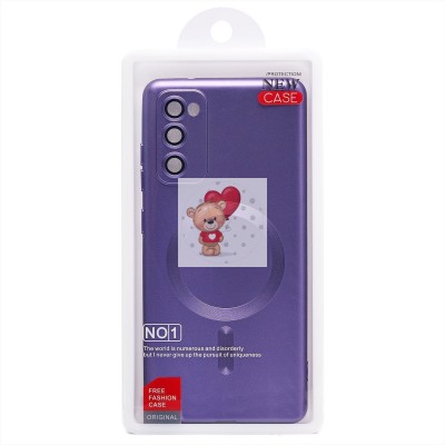 Чехол-накладка для Samsung G780 Galaxy S20FE (сиреневый) - SM020 Matte SafeMag