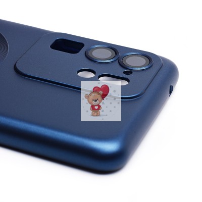 Чехол-накладка для Samsung G988 Galaxy S20 Ultra (темно-синий) - SM020 Matte SafeMag