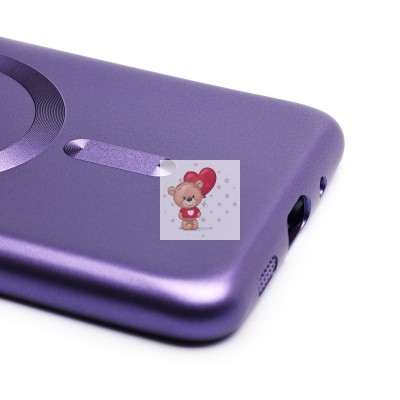 Чехол-накладка для Samsung G988 Galaxy S20 Ultra (сиреневый) - SM020 Matte SafeMag