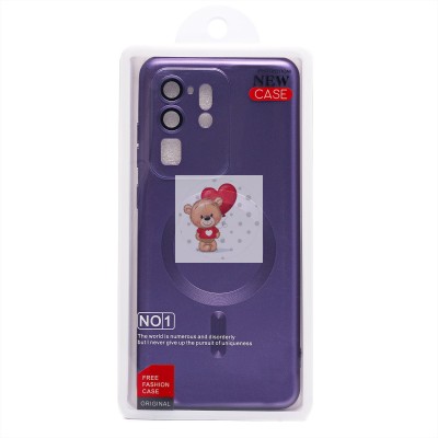 Чехол-накладка для Samsung G988 Galaxy S20 Ultra (сиреневый) - SM020 Matte SafeMag