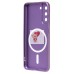 Чехол-накладка для Samsung G991 Galaxy S21 (сиреневый) - SM020 Matte SafeMag