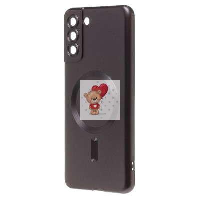 Чехол-накладка для Samsung G996 Galaxy S21+ (черный) - SM020 Matte SafeMag Чехол-накладка для Samsung G996 Galaxy S21+ (черный) - SM020 Matte SafeMag