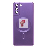 Чехол-накладка для Samsung G996 Galaxy S21+ (сиреневый) - SM020 Matte SafeMag