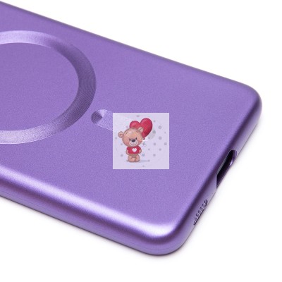 Чехол-накладка для Samsung G996 Galaxy S21+ (сиреневый) - SM020 Matte SafeMag