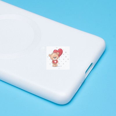 Чехол-накладка для Samsung G998 Galaxy S21 Ultra (белый) - SM020 Matte SafeMag