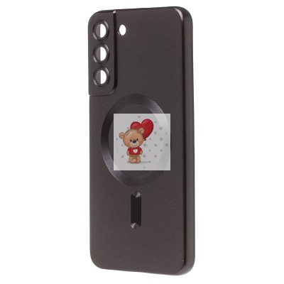 Чехол-накладка для Samsung S906 Galaxy S22+ (черный) - SM020 Matte SafeMag