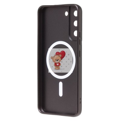 Чехол-накладка для Samsung S906 Galaxy S22+ (черный) - SM020 Matte SafeMag