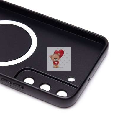 Чехол-накладка для Samsung S906 Galaxy S22+ (черный) - SM020 Matte SafeMag