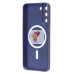 Чехол-накладка для Samsung S906 Galaxy S22+ (темно-синий) - SM020 Matte SafeMag