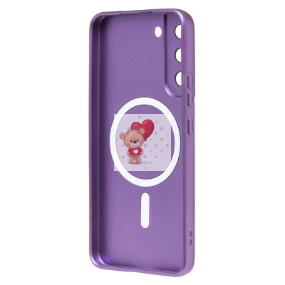 Чехол-накладка для Samsung S906 Galaxy S22+ (сиреневый) - SM020 Matte SafeMag Чехол-накладка для Samsung S906 Galaxy S22+ (сиреневый) - SM020 Matte SafeMag