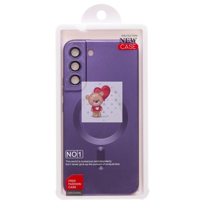 Чехол-накладка для Samsung S906 Galaxy S22+ (сиреневый) - SM020 Matte SafeMag Чехол-накладка для Samsung S906 Galaxy S22+ (сиреневый) - SM020 Matte SafeMag