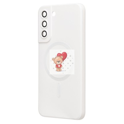 Чехол-накладка для Samsung S906 Galaxy S22+ (белый) - SM020 Matte SafeMag Чехол-накладка для Samsung S906 Galaxy S22+ (белый) - SM020 Matte SafeMag