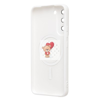 Чехол-накладка для Samsung S906 Galaxy S22+ (белый) - SM020 Matte SafeMag Чехол-накладка для Samsung S906 Galaxy S22+ (белый) - SM020 Matte SafeMag