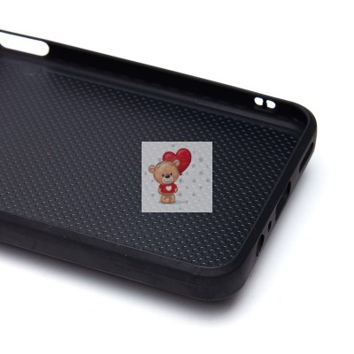 Чехол-накладка для Honor X7a (черный) - SM022 c картхолдером Чехол-накладка для Honor X7a (черный) - SM022 c картхолдером