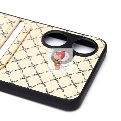 Чехол-накладка для Infinix Hot 30i (белый) - SM022 c картхолдером Чехол-накладка для Infinix Hot 30i (белый) - SM022 c картхолдером