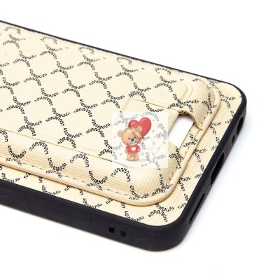 Чехол-накладка для Infinix Hot 30i (белый) - SM022 c картхолдером Чехол-накладка для Infinix Hot 30i (белый) - SM022 c картхолдером