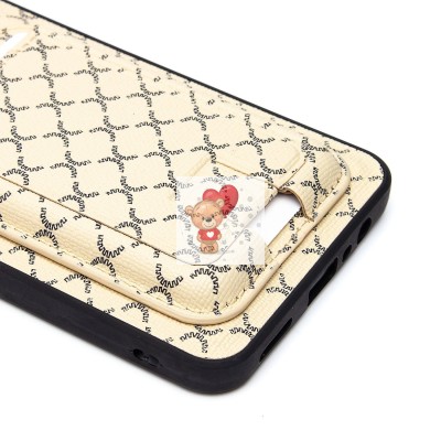 Чехол-накладка для REalme Note 50 (белый) - SM022 c картхолдером