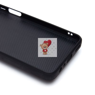 Чехол-накладка для Realme C55 (черный) - SM022 c картхолдером