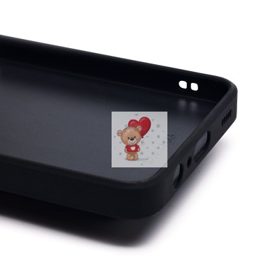 Чехол-накладка для Samsung Galaxy A12 (черный) - SM022 c картхолдером Чехол-накладка для Samsung Galaxy A12 (черный) - SM022 c картхолдером