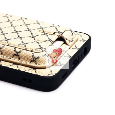 Чехол-накладка для Samsung Galaxy A12 (белый) - SM022 c картхолдером Чехол-накладка для Samsung Galaxy A12 (белый) - SM022 c картхолдером