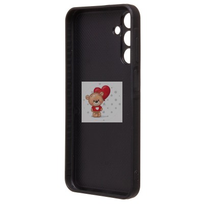 Чехол-накладка для Samsung Galaxy A15 5G (черный) - SM022 c картхолдером Чехол-накладка для Samsung Galaxy A15 5G (черный) - SM022 c картхолдером