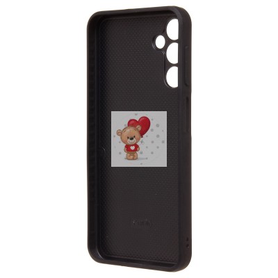 Чехол-накладка для Samsung Galaxy A24 4G (черный) - SM022 c картхолдером Чехол-накладка для Samsung Galaxy A24 4G (черный) - SM022 c картхолдером