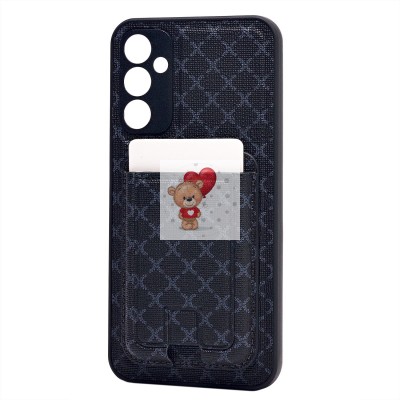 Чехол-накладка для Samsung Galaxy A34 (черный) - SM022 c картхолдером