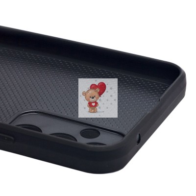 Чехол-накладка для Samsung Galaxy A34 (черный) - SM022 c картхолдером