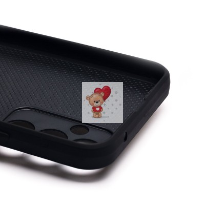 Чехол-накладка для Samsung Galaxy A34 (белый) - SM022 c картхолдером