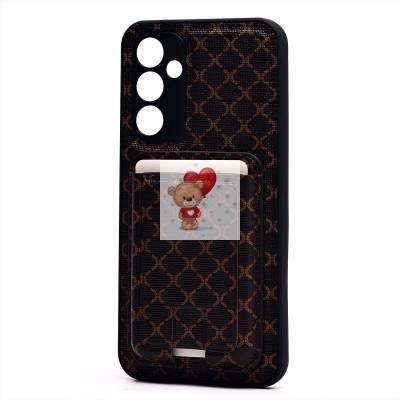 Чехол-накладка для Samsung Galaxy A54 (кофейный) - SM022 c картхолдером Чехол-накладка для Samsung Galaxy A54 (кофейный) - SM022 c картхолдером