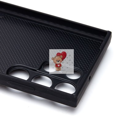 Чехол-накладка для Samsung Galaxy S23 Ultra (кофейный) - SM022 c картхолдером