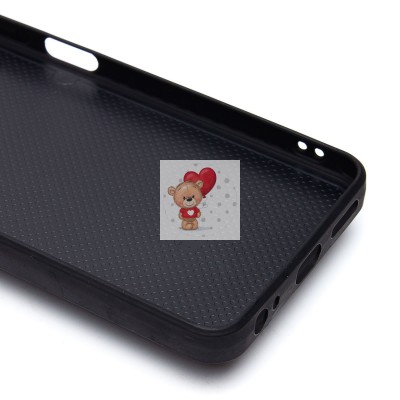 Чехол-накладка для Tecno Spark Go 2024 (черный) - SM022 c картхолдером