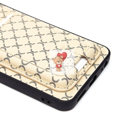 Чехол-накладка для Tecno Spark Go 2024 (белый) - SM022 c картхолдером