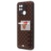 Чехол-накладка для Xiaomi Redmi 10C (кофейный) - SM022 c картхолдером Чехол-накладка для Xiaomi Redmi 10C (кофейный) - SM022 c картхолдером