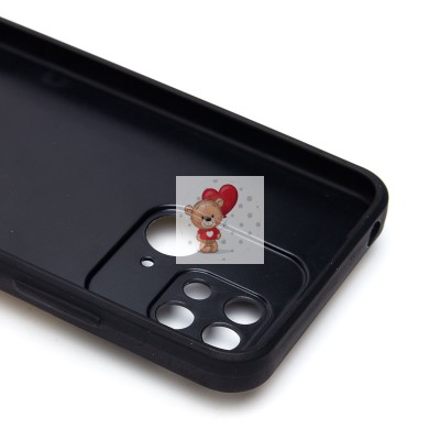 Чехол-накладка для Xiaomi Redmi 10C (белый) - SM022 c картхолдером Чехол-накладка для Xiaomi Redmi 10C (белый) - SM022 c картхолдером