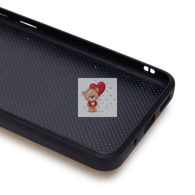 Чехол-накладка для Xiaomi Redmi 12C (белый) - SM022 c картхолдером